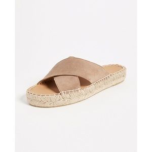 Matt Bernson tan espadrille sandals